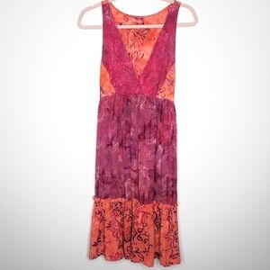 Santiki Boho Floral Sun Dress M